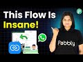 🚀 WhatsApp Template → ChatFlow → Zoho CRM: Fully Automated Lead Journey!