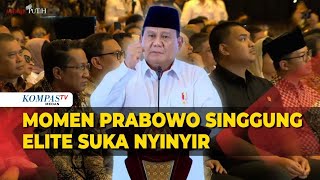 Presiden Prabowo Bicara Elite Suka Nyinyir Terkait Target Pertumbuhan Ekonomi 8 Persen