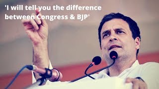 At OBC meet, Rahul Gandhi explains the difference between Congress and BJP