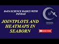 20.  How to make jointplots and correlation heatmaps in python seaborn