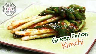 Korean Green Onion Kimchi (파김치, PaGimChi) | Aeri's Kitchen