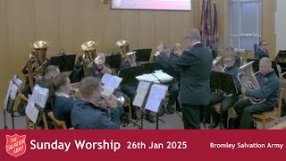 Bromley Temple Salvation Army - 26th January 2025