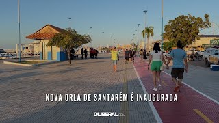 Nova orla de Santarém é inaugurada