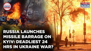 Putin's Forces Launched Devastating Missile Barrage On Kyiv Marking Deadliest 24 Hrs In Ukraine War?