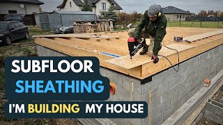 ✅ Installing an OSB Subfloor Install! 🔨 How to Build a Durable Floor in a Timber Frame House?