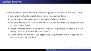 4 5 Plotting with Lattice Graphics 7 18