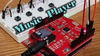 Make an Arduino Music Player Using A Sparkfun MP3 player shield - A beginner tutorial