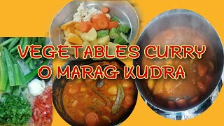 MARAG KUDRA OR VEGETABLE CURRY.. ARABIC FOOD