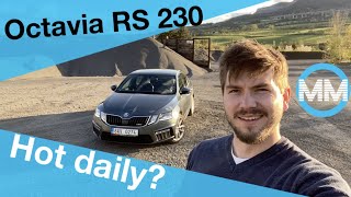 TEST - Skoda Octavia RS 230 (169 kW) - HOT PRO KAŽDÝ DEN? - CZ/SK