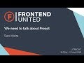 Sara Vieira: We need to talk about Preact