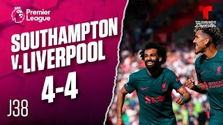 Highlights & Goals | Southampton v. Liverpool 4-4 | Premier League | Telemundo Deportes