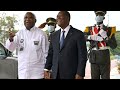 Smiles and hugs as Ivory Coast President Ouattara greets longtime foe Gbagbo • FRANCE 24 English