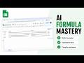 How to Use the AI Function in Google Sheets Step by Step