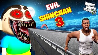 GTA 5 : What Happens To SHINCHAN (PART 3) At 3 AM AGAIN ||  GTA 5 (Scary) | SHINCHAN Kill FRANKLIN