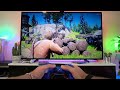 red dead redemption 2 ps4 pov gameplay test 4k hdr led tv graphics impression