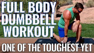 Full Body Dumbbell Workout - Set Your Muscles On FIRE