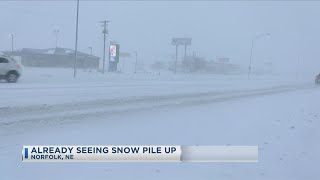 Siouxland Winter Weather Tyler Coverage 5PM