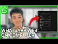 How To Use WhatsApp Web On Your PC - Step by Step Guide