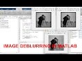 Image Deblurring | Matlab Code