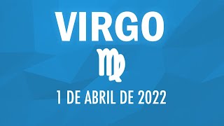 😘😈 ENCUENTRAS EL AMOR 😍😇 Horóscopo de hoy ♍ VIRGO 1 DE ABRIL DE 2022 🌈 horóscopo diario ☀️ Tarot