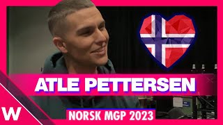 🇳🇴 Atle Pettersen "Masterpiece"  | Melodi Grand Prix 2023 (INTERVIEW)