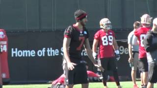 Watch Colin Kaepernick's day of work with the 49ers