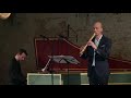 erik bosgraaf u0026 francesco corti play sonata in c major by telemann