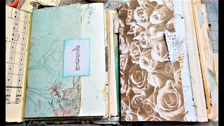Episode Four!: How To Make Pretty Pages in Junk Journals! :) Extend-A-Page! The Paper Outpost!