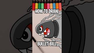 How to draw Bullet Bill