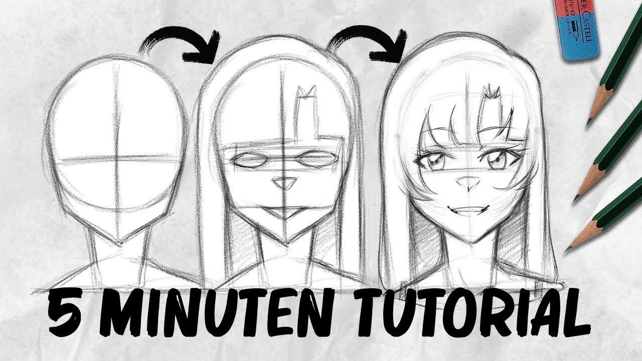 Wie Ich Mädchen Gesichter Zeichne Step By Step Drawinglikeasir