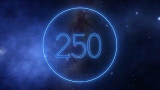 Neon timer 250 seconds (countdown)