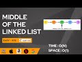 Middle of the Linked List | Leetcode 876 | Easy Approach #dsa