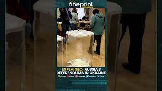 WION Fineprint | Explained: Russia's referendums in Ukraine | WION Shorts