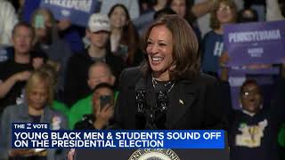 Harris appeals to Black men as Gen Z voters say policy matters more