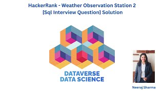 HackerRank - Weather Observation Station 2 [Sql Interview Question] Solution