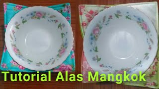 DIY- Cara membuat alas/tatakan mangkok