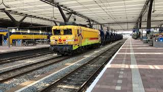 RFO, Strukton, TCS, NSM Alstom locomotives | Utrecht CS, Rotterdam CS - 4K