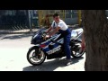 Suzuki GSXR 1000 Burnout Greece