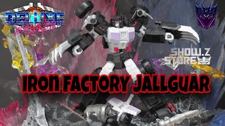 Transformers Iron Factory IF EX-68 Legends Claw of OSE Review. (AKA Jallguar) Meow!