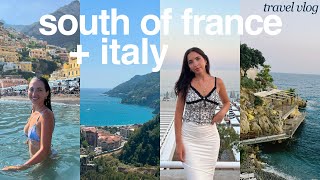 South of France & Italy VLOG 🚆 exploring: Nice, Monaco, Amalfi Coast