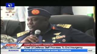 Chief Of Defence Staff Promises To End Insurgency