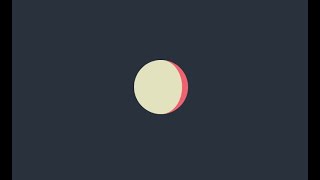 Pure CSS moon loader ππππππππ