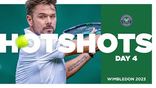 Shots of the HIGHEST Quality | Hot Shots Day 4 | Wimbledon 2023