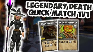 Wizard101: REMOVE ALL DECKATHALON DECKS!! | Legendary (60) Death PVP