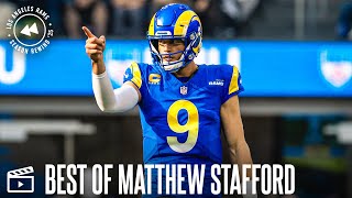Matthew Stafford's Top Plays From 2025 MVP Season