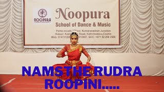 Noopuram2022// Namaste rudra  roopini//Kavalakkal Devi Temple//Noopura School Of Dance&Music