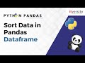 How to Sort Data in Pandas DataFrame | Python Pandas Tutorial for Data Engineering