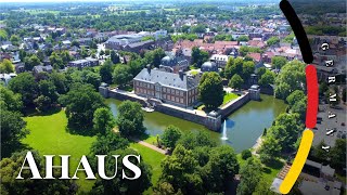 🇩🇪 Ahaus, GERMANY (4K): Discover Ahaus through Walking tour Street \u0026 Drone Videos