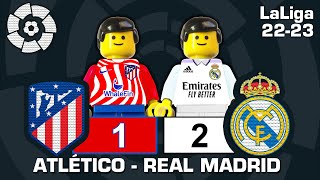 Atletico Madrid vs Real Madrid 1-2 • LaLiga 2022/23 All Goal Highlights Lego Football