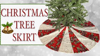 Easy Christmas Tree Skirt | The Sewing Room Channel